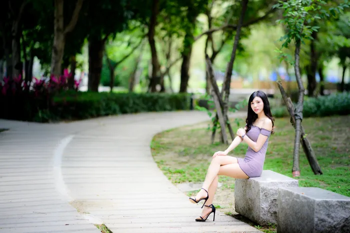 [Mzsock] NO.045 Bao Stockings and High Heels Beautiful Legs Outdoor Shot street photography#[79P]-28