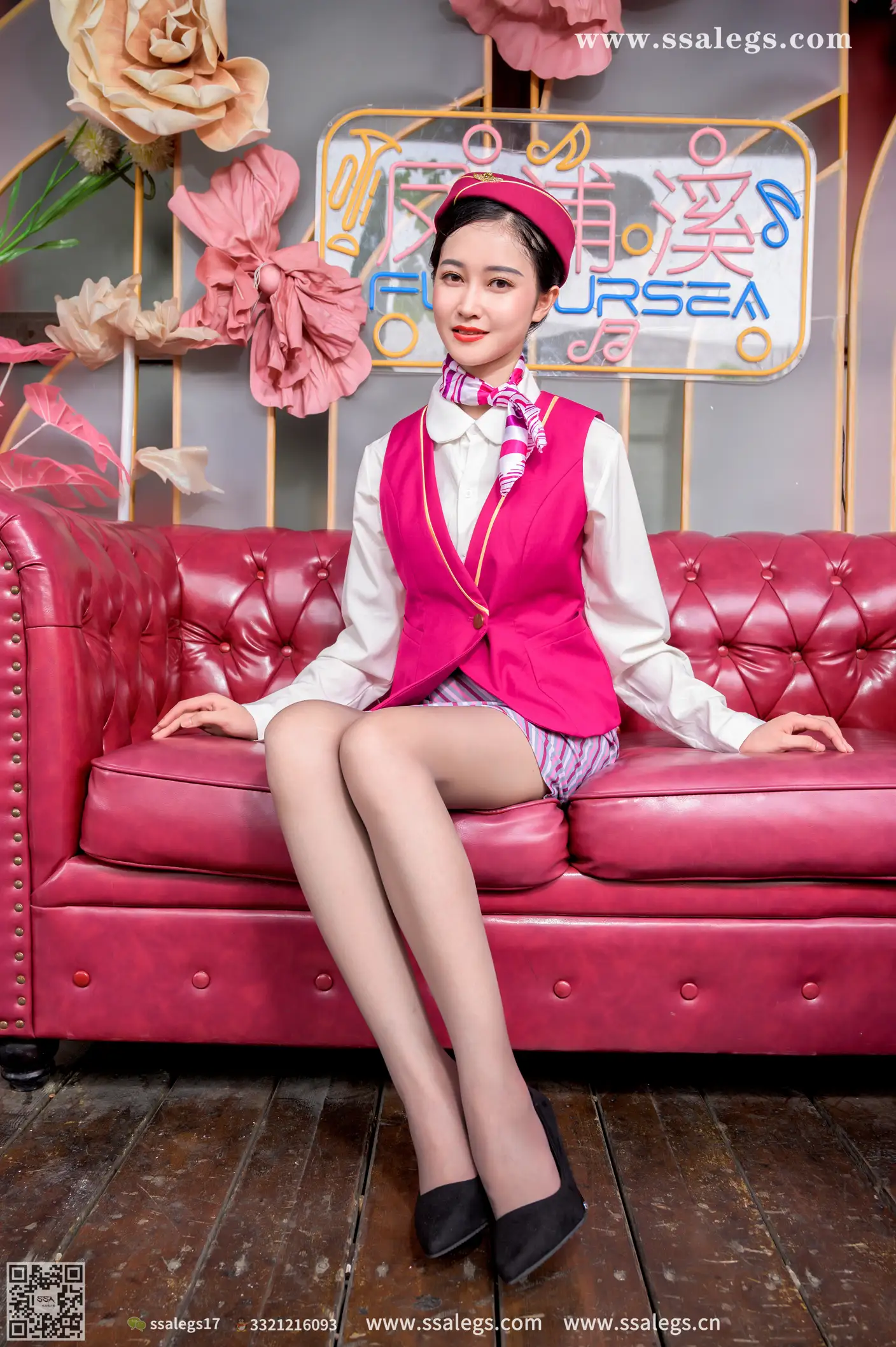 [Mzsock] NO.436 Her long dream of being a stewardess (Part 2) silk club#[127P]-78